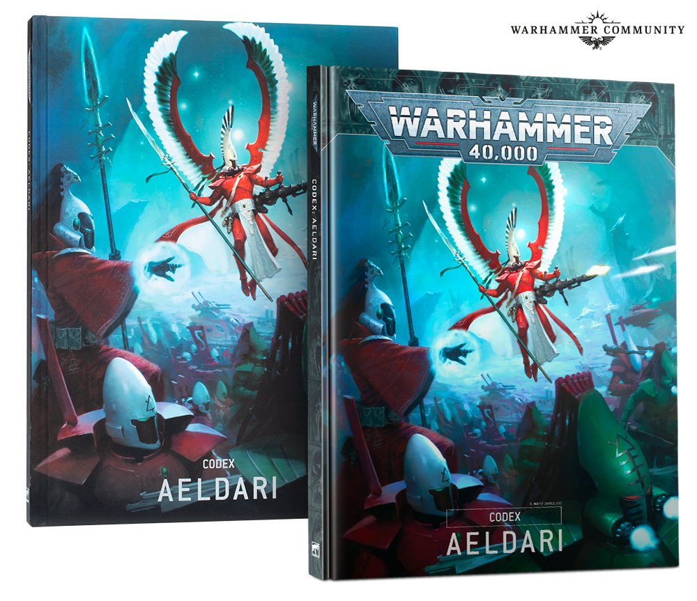 The Warhammer 40K Aeldari Codex. Image: Games Workshop